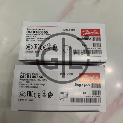 1PCS NEW DANFOSS MBC5100 3641-1DB04 061B100566 Pressure Switch Fast Shipping