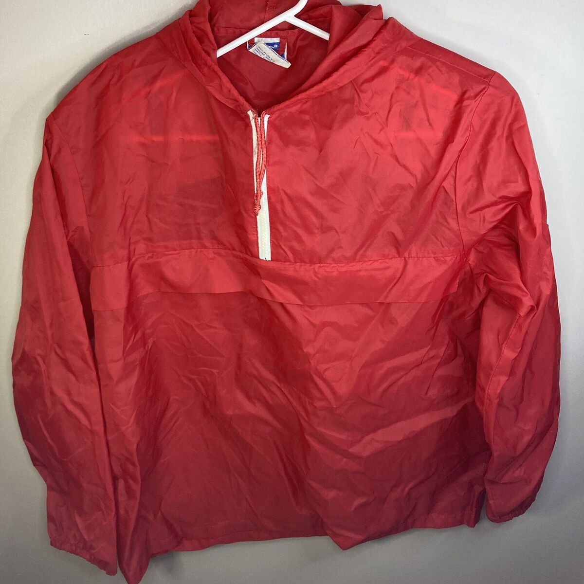 Vintage 80s Champion Windbreaker Hoodie Sz Large | eBay Vintage 80s Champion Windbreaker Hoodie Sz Large | eBay