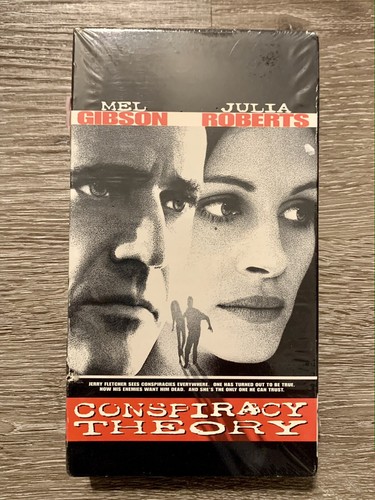 Conspiracy Theory, Movie VHS Mel Gibson Julia Roberts New Sealed 1997 Vintage - Picture 2 of 6