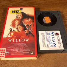 Willow Beta BETAMAX Used Movie Fantasy RCA/Columbia Pictures RARE