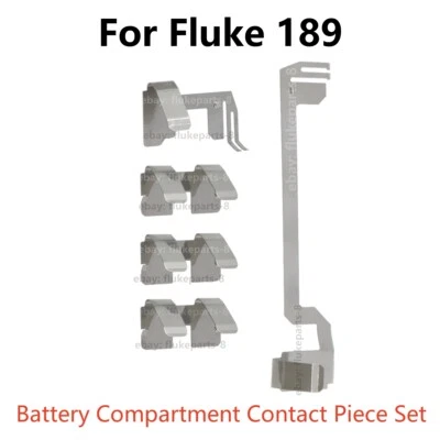 MARKENLOS Juego de piezas de contacto con compartimento de batería para multímetro digital Fluke 189 TRMS NUEVO