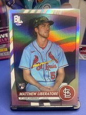 2023 Topps Big League Baseball Matthew Liberatore Base Foil SP Rookie Cardinals