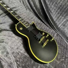 Top Factory Custom ESP Electric Guitars Black Version High Quality Professional