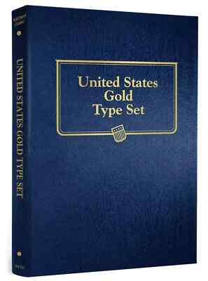 New Whitman Classic Coin Album #9170 US GOLD TYPE SET  Book
