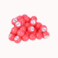 Numbered Raffle Bingo Balls 18mm 1-100,101-200, 201-300, 301-400, 401-500