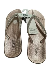  NEW WOMENS FLIP FLOPS SANDALS CAPELLI NEW YORK SIZE 6 