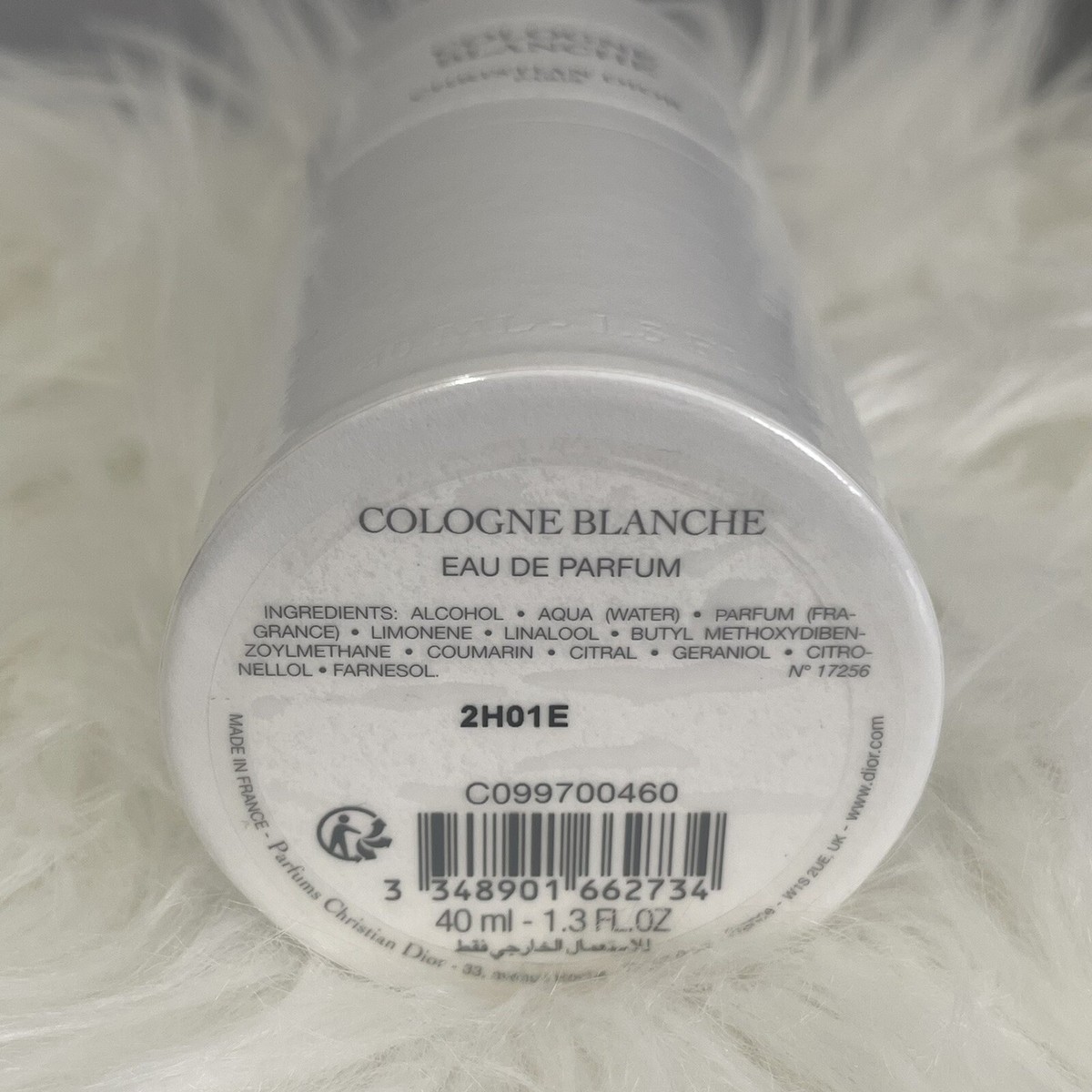Christian Dior Paris COLOGNE BLANCHE EDP 1.3 oz/40 ML, Unisex