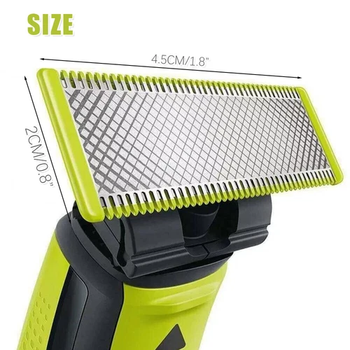 4x Blades Norelco QP210/80 OneBlade Replacement Head for QP2520 /QP6510 /QP6520 - Picture 5 of 12