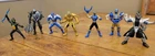 Vintage  Power Rangers Ninja Storm  3.25"  Figures Lot Of 7