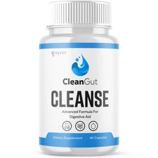 Clean Gut Cleanse Probiotic, Support Gut Health and Digestive Function 60 Caps