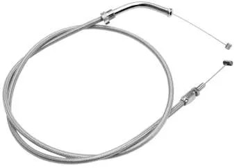 Motion Pro | Cavo Acceleratore In Acciaio INOX Intrecciato, Armor Coat, Push/Standard 65, Per Yamaha V Star 1100 - 2