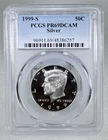 1999 S 50C Silver Kennedy Half Dollar PCGS PR69DCAM