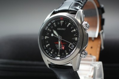 Exc+5] SEIKO Alpinist 8F56-00D0 SBCJ019 Perpetual calendar