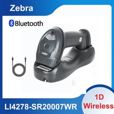 Symbol LI4278-SR20007WR USB Wireless 1D Bluetooth Barcode Scanner with Cradle
