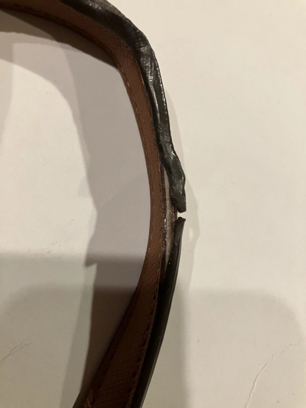 Borsa tote Tory Burch York in pelle marrone con doppio manico e cerniera