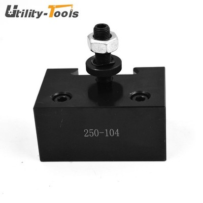 AXA #4 250-104 Quick Change Heavy Duty Boring Bar Tool Post Holder For CNC Lathe