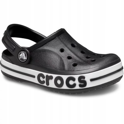 CROCS BAYABAND KINDER CLOG T 207018 |C9 I EU 25-26| SCHWARZ