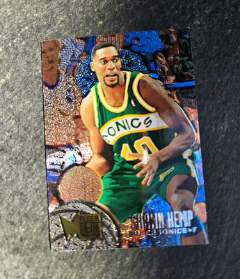 Fleer Metal 1995-96 Shawn Kemp #101 Seattle SuperSonics NBA Card