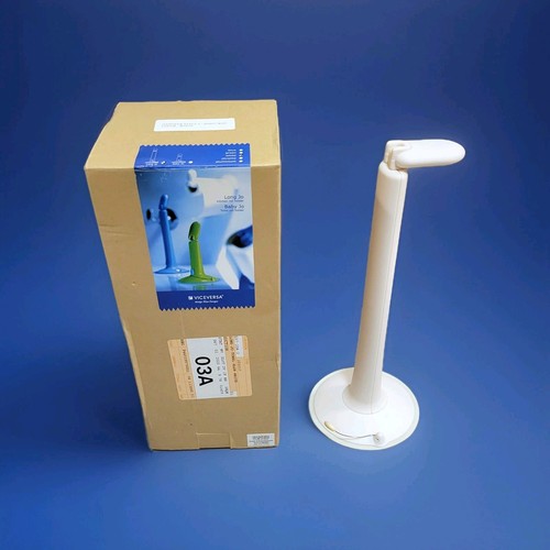 Alessi Elisa Gargan Viceversa White Long Jo Paper Towel Holder Modernist