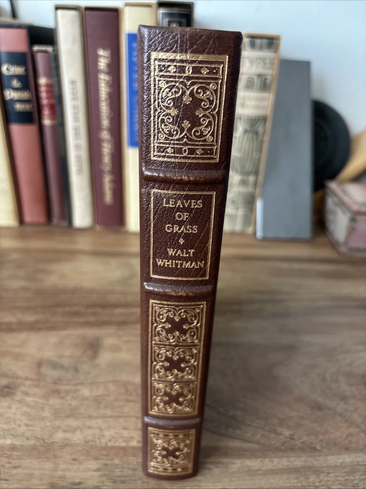 Franklin Library - Leaves of Grass by Walt Whitman - 1979 Leather Hardcover - Image 3 of 4