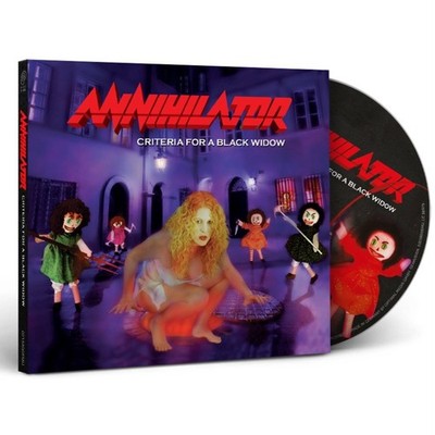 ANNIHILATOR   Criteria For A Black Widow - Digipak CD