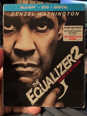 The Equalizer 2 (Blu-ray, DVD 2018)
