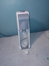 Fountain Soda Maker White/Grey with Bottle & CO2 Cylinder