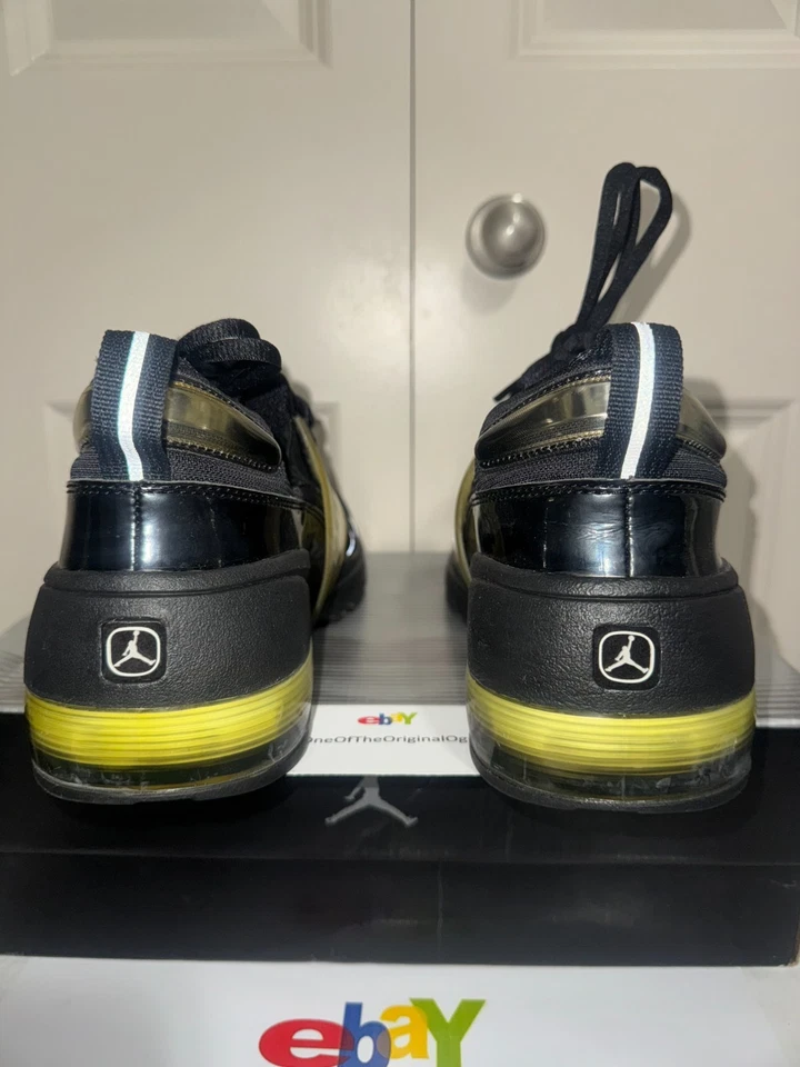 ORIGINAL 2000 Jordan Trunner Bubble Masculino tamanho 8 Preto/Preto-Met Slvr 136055-002 DS - Imagem 4 de 4