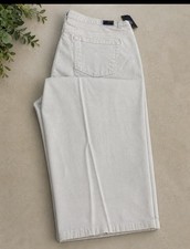 New Gloria Vanderbilt Amanda Skimmer Jeans Women Size 16W Capri Beige Sand