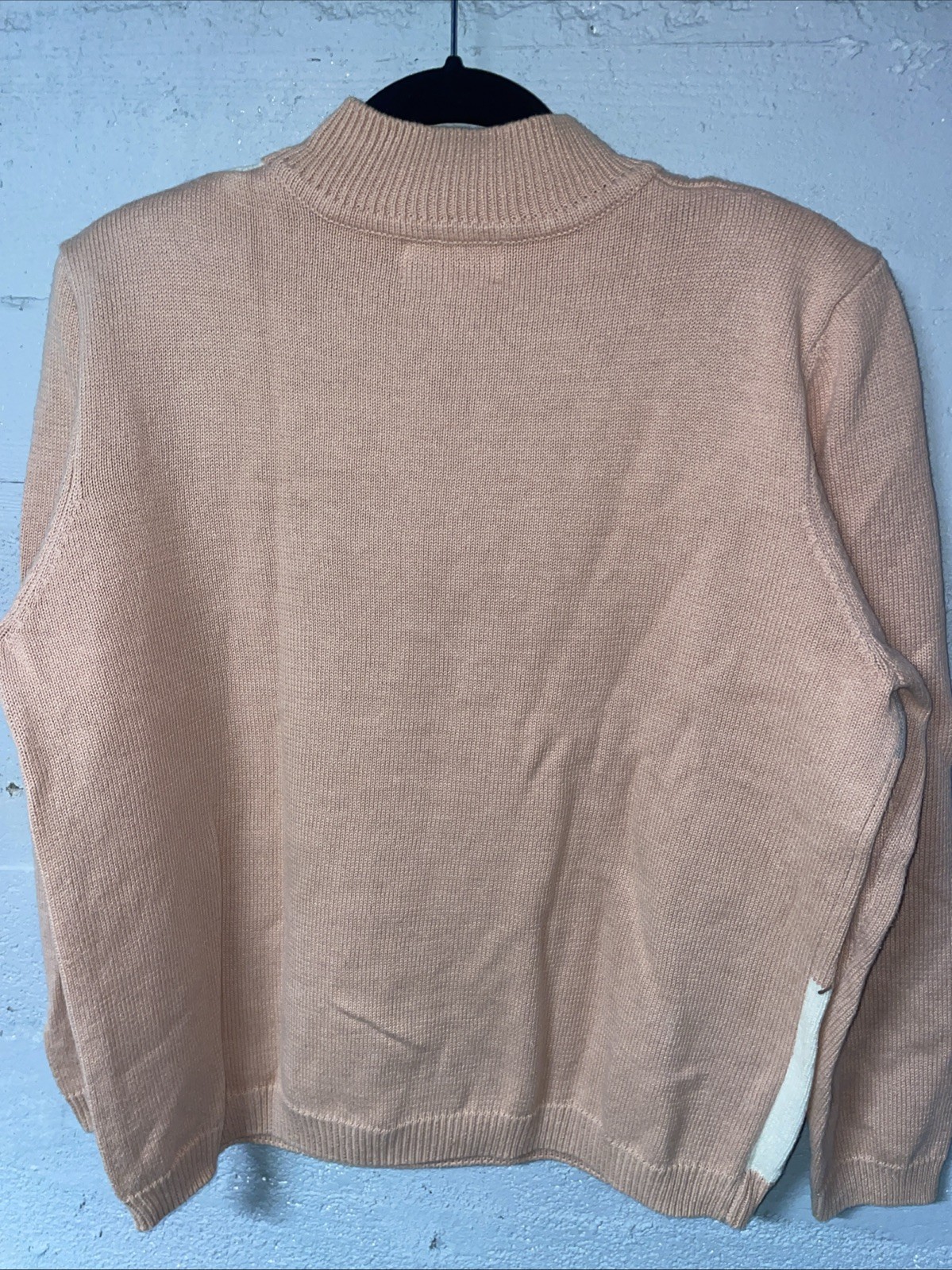 Alfred Dunner L Patchwork Pullover Mock Neck Swea… - image 13