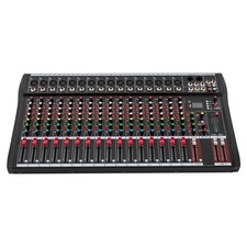 16 Channel Professional Powered Mixer Power Mixing 16 DSP USB NEW