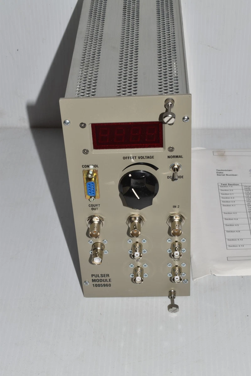 Módulo Pulser Nim Bin MDR Sciex 1005960 - Nuevo (RVB23)
