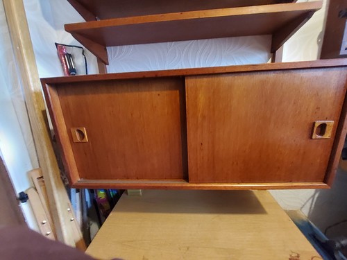 Danish Mid-Century Teak Modular Wall Unit – Display Cabinet & Shelving - Picture 2 of 7