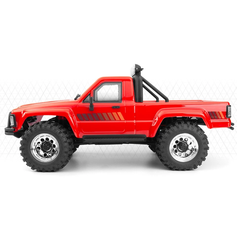 HPI 160801 1/18 Venture18 Brushed 1985 Toyota Hilux SR5 4WD RTR Red Truck - Image 3 of 4