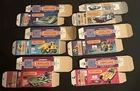 6 ORIGINAL FLAT LESNEY MATCHBOX SUPERFAST EMPTY PICTURE BOXES 2 25 26 29 30 & 60