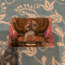Jack Leiter 2023 Donruss Unleashed Pink Fireworks Parallel #U6 (nk1)