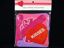 Happy Valentines 8' Banner Conversation Hearts Party Supplies Decoration Garland