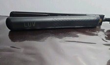 LUV 1” Hair Straightener Flat Iron HS038 Black 450 Degrees Tested Works 