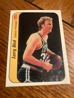 86-87 Fleer Larry Bird Sticker Sweet Card nm | eBay