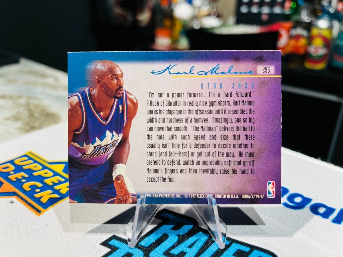 1996-97 Ultra #293 Karl Malone Play of the Game UTAH JAZZ | eBay