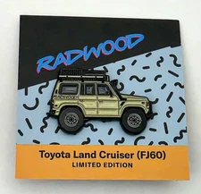 Leen Customs: Hagerty Radwood Toyota Land Cruiser Limited Edition Pin #10/250