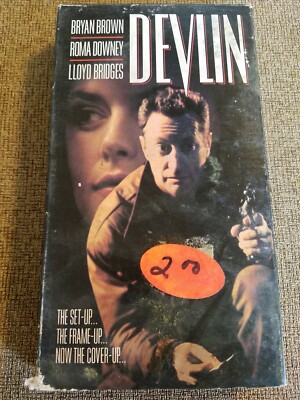 Devlin VHS 1993 Bryan Brown Roma Downey Lloyd Bridges