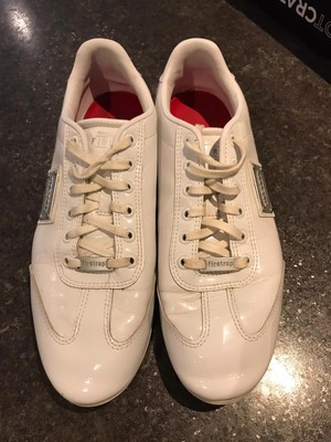 White Fire Trap Mens Trainers Size 10 