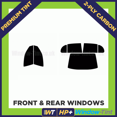 For Lexus GS300 4-door 93-97 Carbon Pre Cut Window Tint Full Premium 2-ply HP+ - Picture 2 of 10