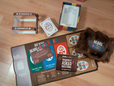 Bears vs Babies Englische Version Originalverpackung Neuwertig Spiel Party 