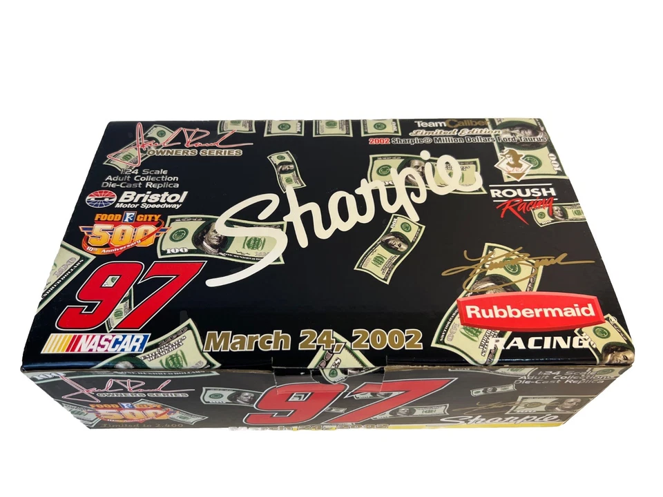 Ford Taurus Bristol 2002 Kurt Busch 1:24 #97 victoria # 201/2.400 Food City décimo aniversario Foto 3 de 4