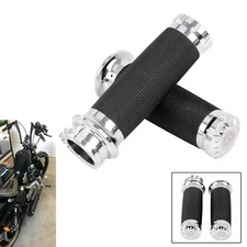 RSD 1" Handle Bar Hand Grips For Harley Dyna Electra Glide Softail Deluxe FLSTN
