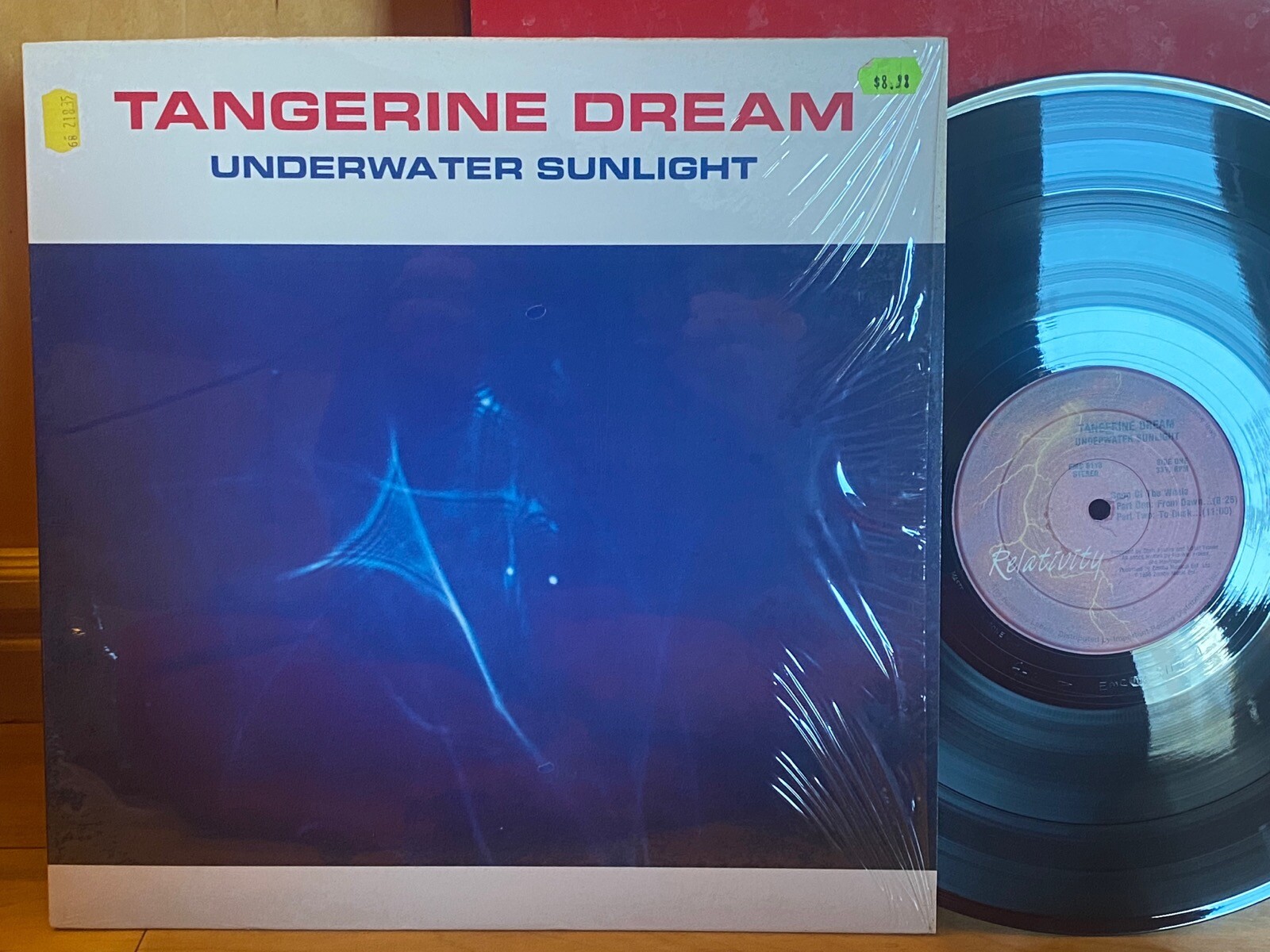 Tangerine Dream Underwater Sunlight NM in SHRINK krautrock prog synth