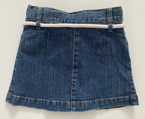 Gymboree Wish You Were Here Rope Belt Denim Skort Skirt Girl's Size 5 NWT - Picture 3 of 3