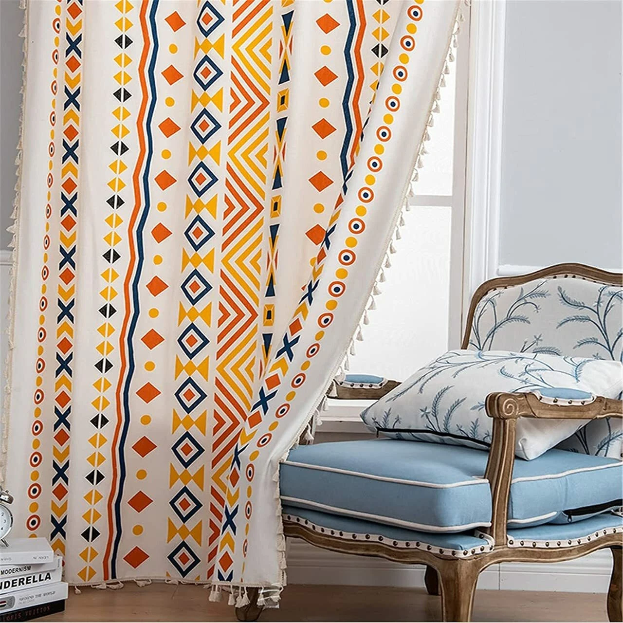 Nuevo Juego De Cortinas Para Ventana De 2 Piezas - 5 Pies